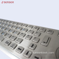 Diebold metalltastatur med pekeplate